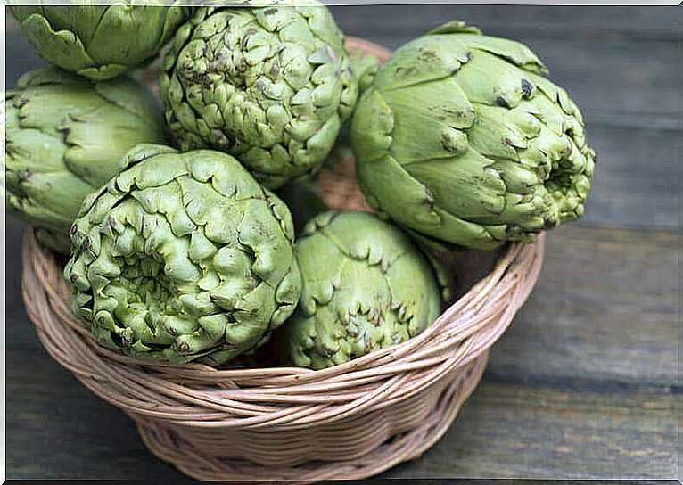 Artichoke Recipes: Basket of Artichokes