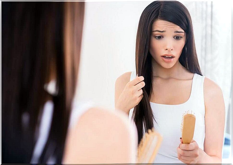 Nettle helps with hair loss