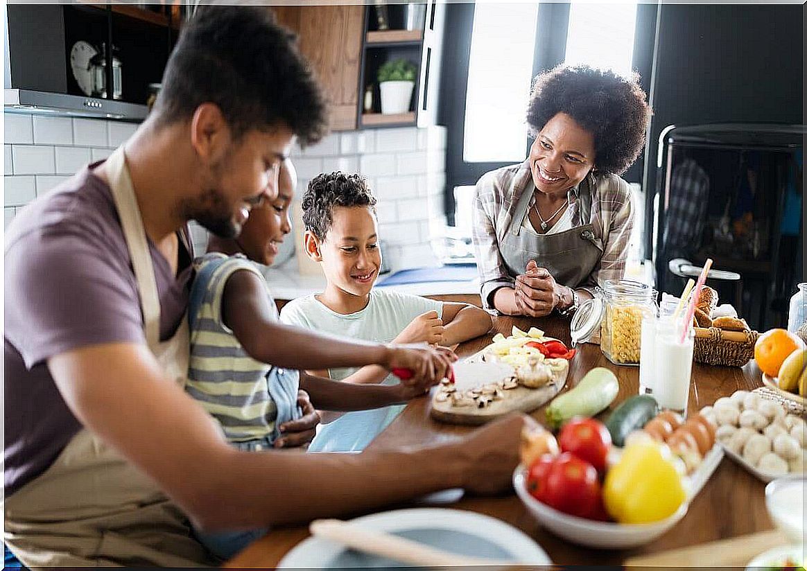 Child-friendly nutrition: cook together!