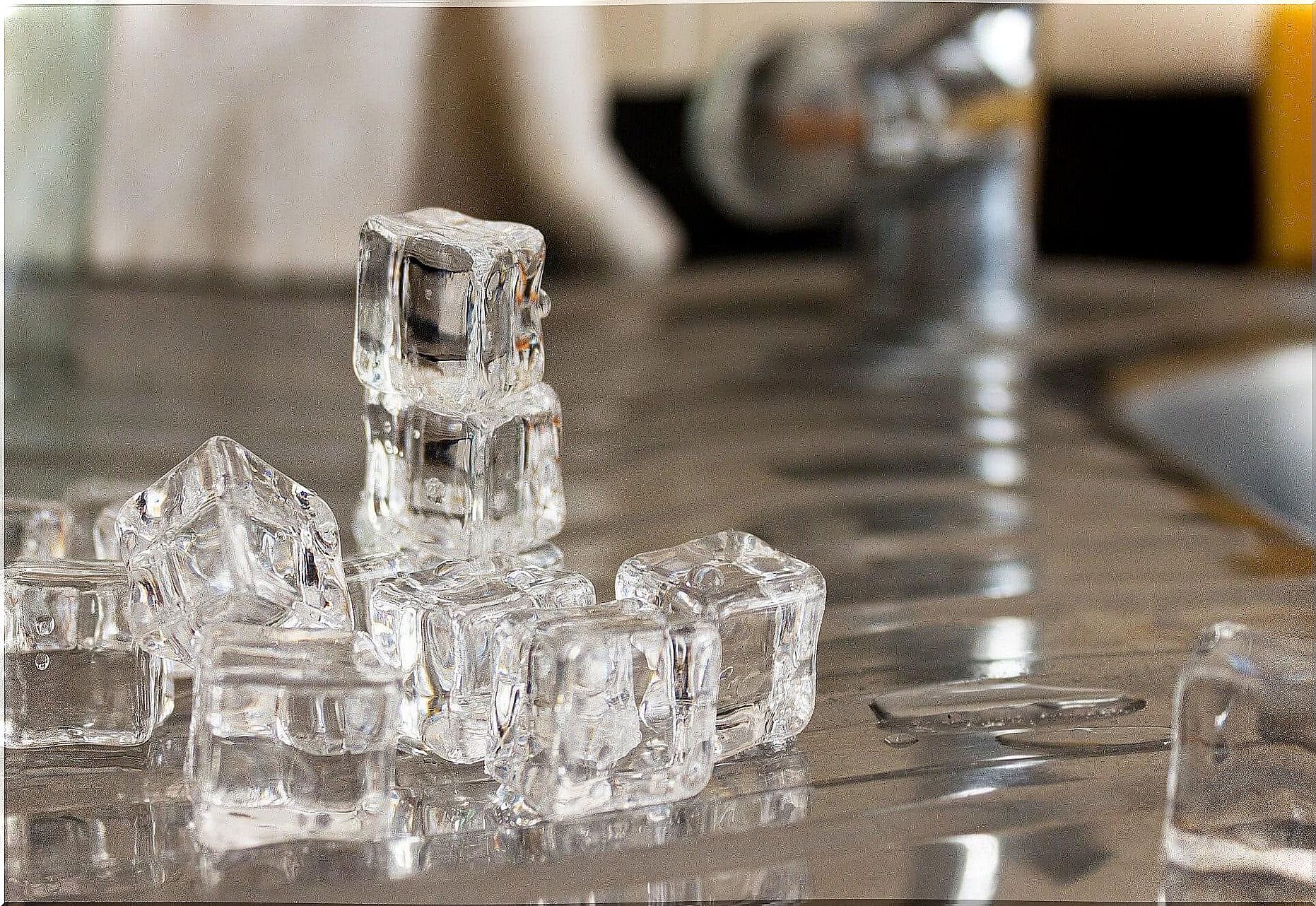 Ice cubes