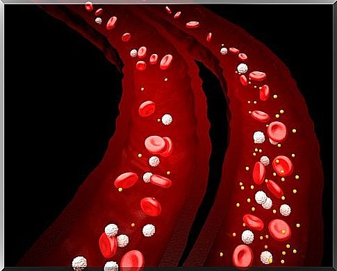 Blood vessels and hyperacidity