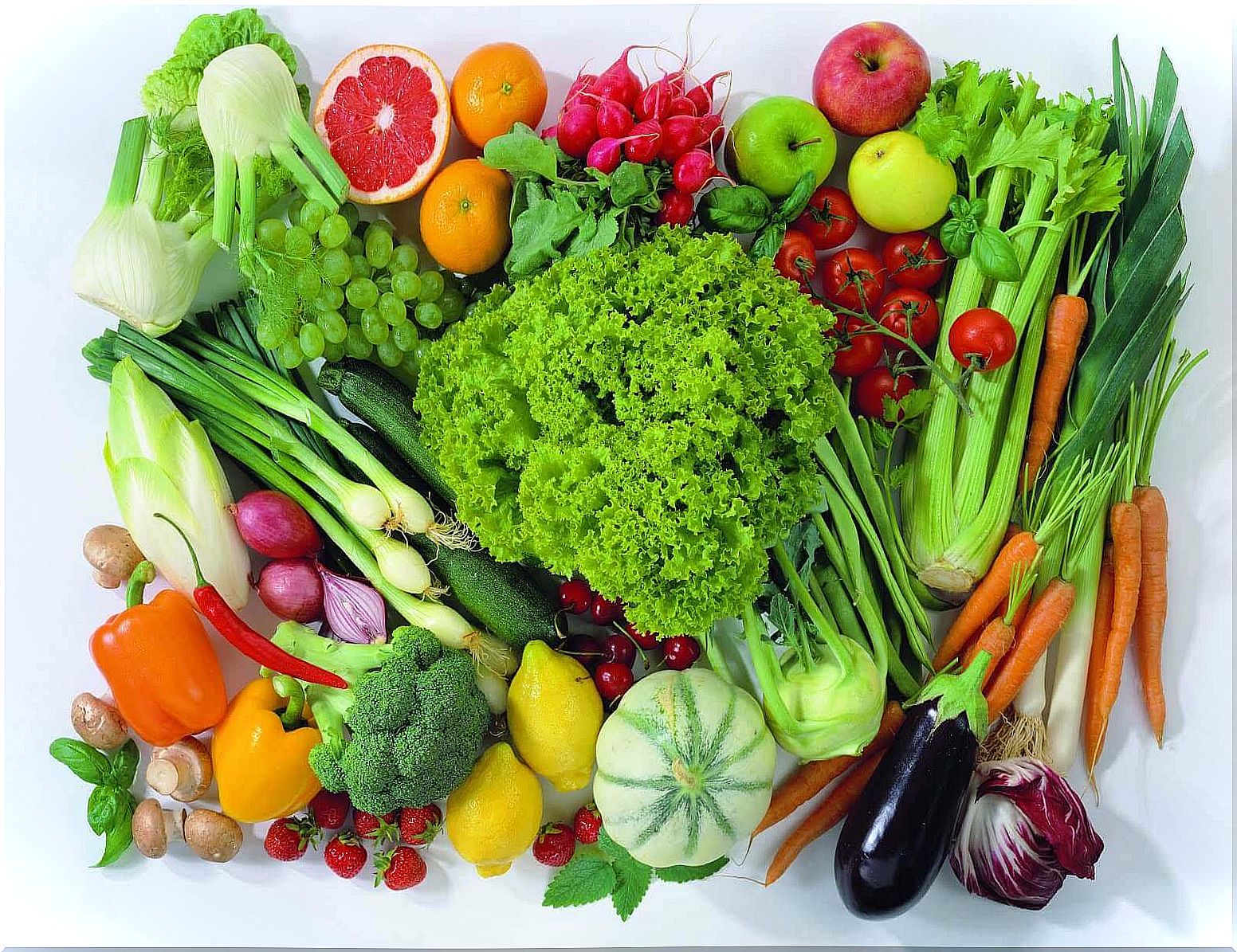 Fruits and vegetables for losing weight during menopause