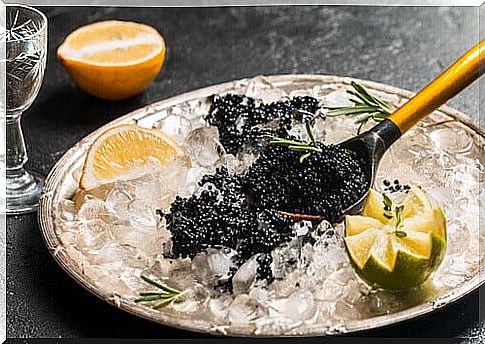 Caviar with omega 3