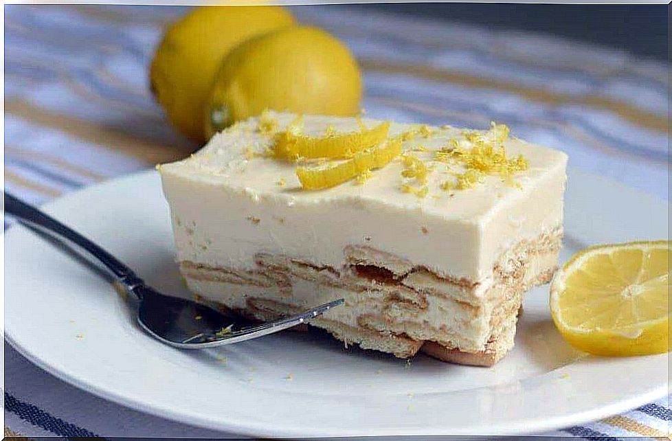 Simply divine: Lemon Charlotte!