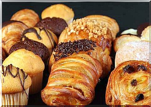 Industrial pastries